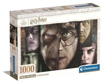 Clementoni Puzzle 1000 dijelova. Compact. Harry Potter 398553
