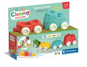 Clementoni Clemmy soft. Senzorni vlak