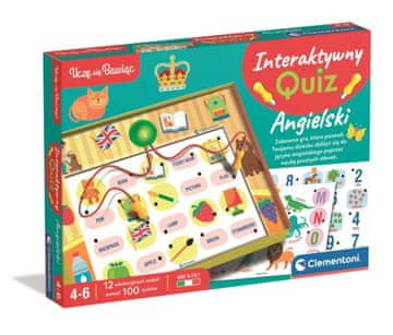 Clementoni Interaktivni kviz. Engleski