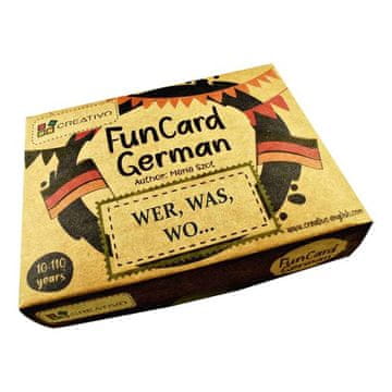 Jezične kartice njemački Fun Card German Wer, Was, Wo