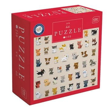 Interdruk Puzzle 250 elementów. Kids Cats