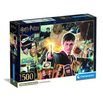 Clementoni Puzzle 1500 dijelova, Compact Harry Potter 1