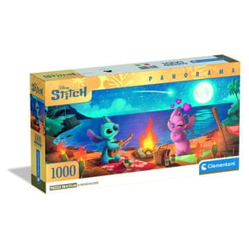 Clementoni Puzzle panorama 1000 dijelova, Compact Disney Stitch