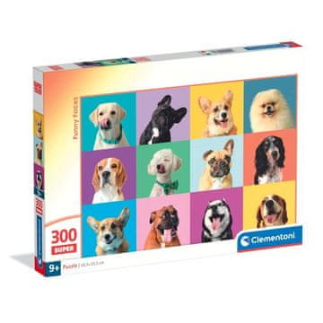 Clementoni Puzzle super 300 elemenata. Funny Faces
