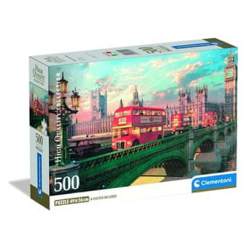 Clementoni Puzzle 500 dijelova. Compact Westminster Bridge