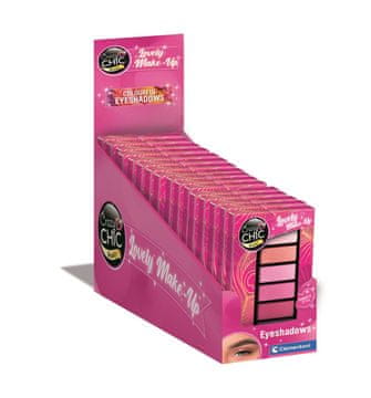 Clementoni Crazy chic paletka pink power