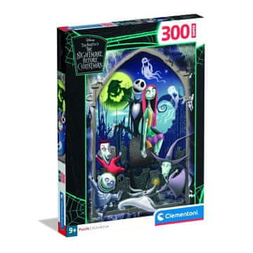 Clementoni Puzzle super 300 elemenata. Nightmare Before Christmas