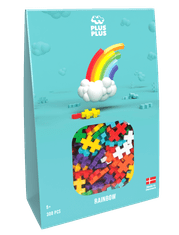 Plus-Plus Plus-plus kocke u duginim bojama u pakiranju, 300 elemenata