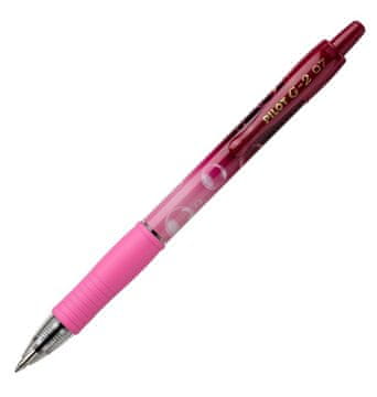 Pilot Pilot. G2 Bubble gel olovka, roza, plava patrona