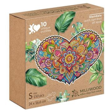 Alexander Drvene puzzle mandala ljubav