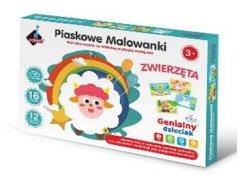 Pješčana slika za lijepanje. Životinje