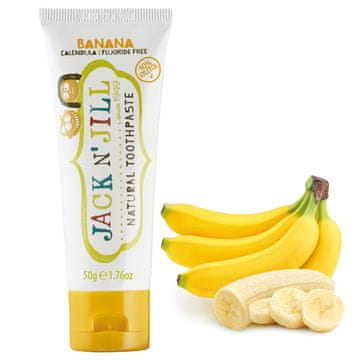 Dječja pasta za zube s okusom banane 40% ksilitola 50 g