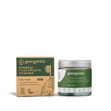 Prašak za zubnu pastu s biljnim mineralima od čajevca 60 ml Georganics