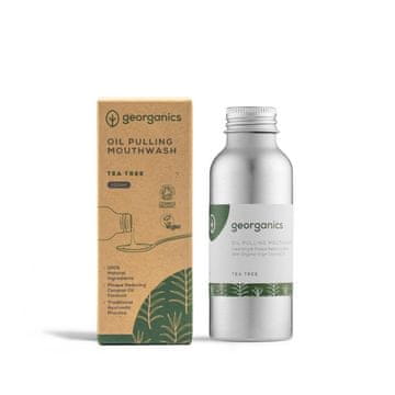 Prirodna uljna vodica za ispiranje usta s uljem čajevca 100 ml Georganics