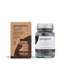 Georganics tablete za ispiranje usta s prirodnim aktivnim ugljenom, 180 kom.