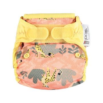 Cheetah vodootporna višekratna povojna pelena s čičkom, 3,5-16 kg, Zatvori