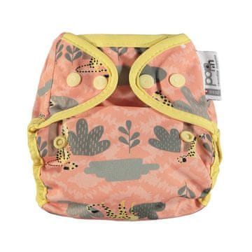 Zatvorena, višekratna vodootporna povojnica s kopčama za djecu od 3,6-16 kg, Cheetah