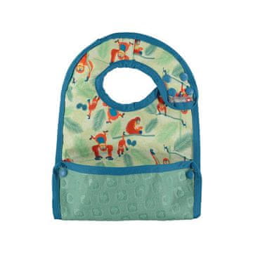 Zatvoreni, vodootporni eko podbradnik s džepom za djecu, orangutan, 2. RAZINA