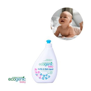 Ecogenic Baby, sredstvo za čišćenje bočica, duda i igračaka, bez mirisa, 500 ml