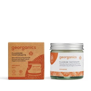 Georganics pasta za zube s organskim fluoridom s narančom 60 ml