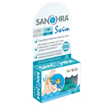 Sanohra Swim čepići za uši za djecu - 1 par