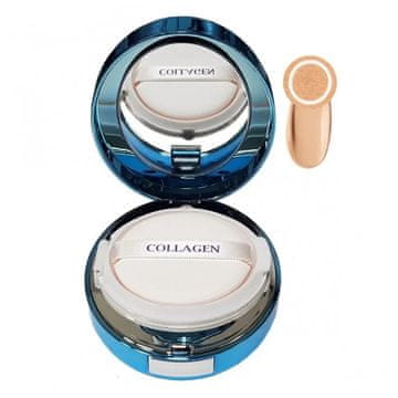 Enough collagen aqua air cushion spf50+ podloga u kompaktu, nijansa 21 natural glow - 15 g