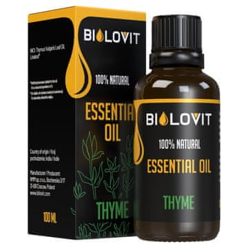 Bilovit - Eterično ulje majčine dušice 100 ml