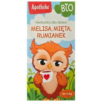 Apotheke Apotheke Herbatka Bio umirujući čaj za djecu, 20 vrećica