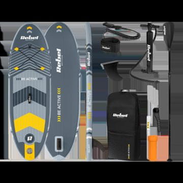 Rebel Napuhana SUP daska za plivanje 244 cm set vesala s pumpom, ruksak