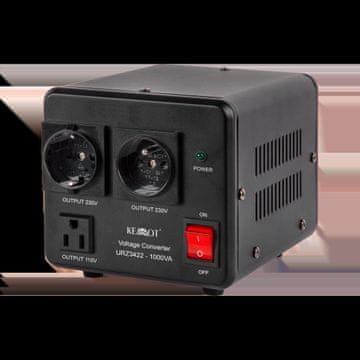 Kemot Dvostrani pretvarač napona KEMOT 800 W / 1000 VA 115V <=> 230V