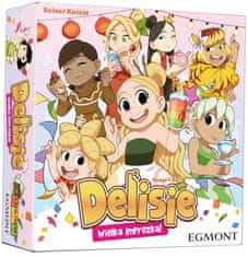 Egmont Delisie. Velika zabava. Društvena igra. Egmont igre