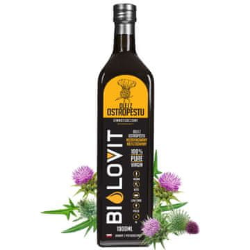 Bilovit - hladno prešano ulje sikavice - 1000 ml