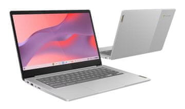 Lenovo Chromebook LENOVO IP Slim 3 Chrome 14M868 FHD Kompanio 520/8GB/128GB eMMC/INT/ChromeOS siva (oblačno siva)