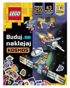 LEGO svemirska knjiga za slaganje i slaganje od štapića
