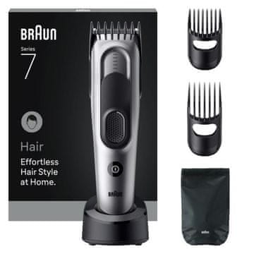 BRAUN HC7590 srebrno-siva mašinica za šišanje kose