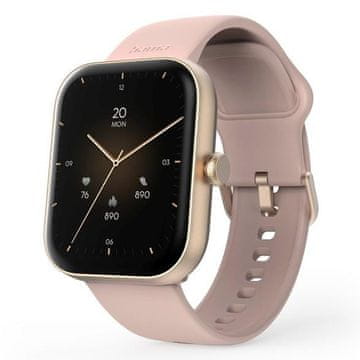 Hama HAMA Fit Watch 5000 pravokutni pametni sat boje ružičastog zlata