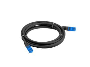 Lanberg LAE PCF6A-10CC-0150-BK Patch kabel S/FTP Cat.6A RJ45, 1.5m, Crni LSZH