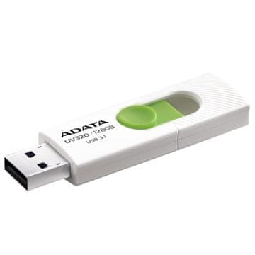 ADATA UV320 USB 3.2 Gen 1 flash drive, 128 GB, zelena/bijela