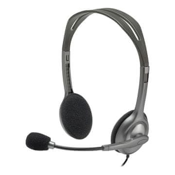 Logitech H110 stereo slušalice s mikrofonom, žične