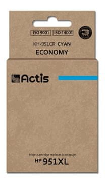 ACS Actis tinta KH-951CR (zamjena za HP 951XL CN046AE) - Standard, 25 ml, cijan