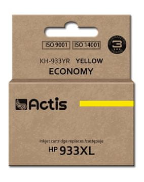 ACS Refurbished tinta Actis KH-933YR za HP 933XL CN056AE, Standard, 13 ml, žuta