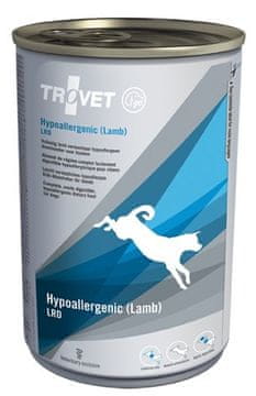 Trovet TROVET Hypoallergenic LRD s janjetinom - Mokra hrana za pse - 400 g