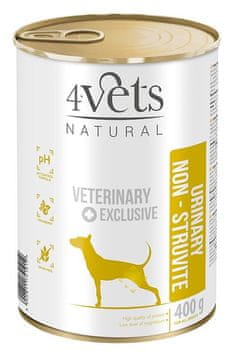 4VETS 4VETS Natural Urinary No Struvit Dog - mokra hrana za pse - 400 g