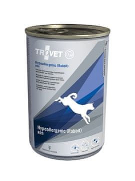 Trovet TROVET Hypoallergenic RRD s kunićem - Mokra hrana za pse - 400 g
