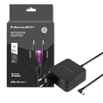Qoltec Qoltec 51745 adapter/pretvarač za prijenosno računalo, 65 W, crni