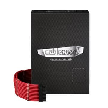 slomart Cablemod CM-PCSI-FKIT-NKR-R produžni kabel za napajanje, 0.7 m, crveni
