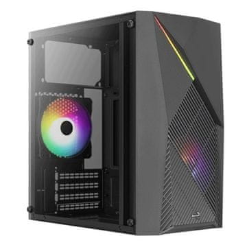 Aer AEROCOOL PGS RAIDER MINI-G-BK-v3 kućište za PC, crno