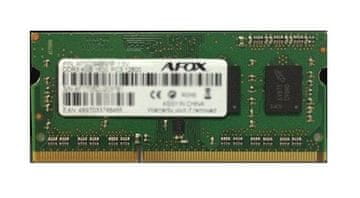 AFOX AFOX SO-DIMM DDR3 8GB 1600 MHz memorijski modul za prijenosna računala