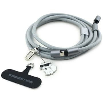 Karl Lagerfeld Karl Lagerfeld Usb-C Kabel Za Mobitele I Tablete 4G Choupette