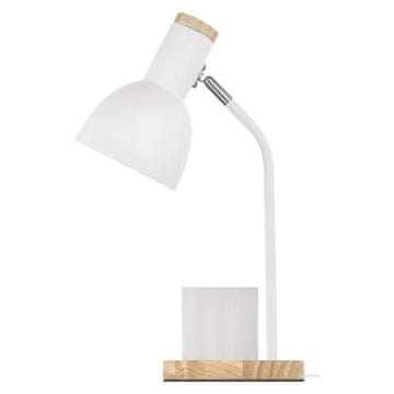 EMOS Stolna lampa POPPY, bijela